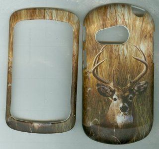 PANTECH SWIFT P6020 SLIDER PHONE CASE COVER HARD RUBBERIZED SNAP ON FACEPLATE PROTECTOR CAMOUFLAGE HUNTER BUCK DEER Cell Phones & Accessories