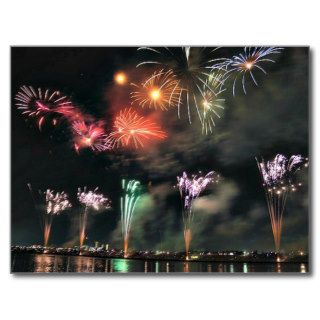 Spectacular Fireworks Postcards