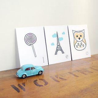 alphabet cards by dutches