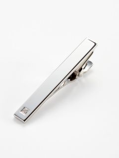 Platinum and Diamonds Tie Bar by S.T. Dupont