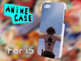 iPhone 5 HARD CASE anime One Piece + FREE Screen Protector (C501 0011) Cell Phones & Accessories