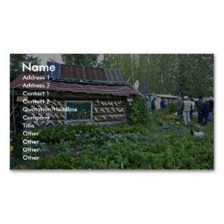 Reakoff cabin, Wiseman, Alaska Business Cards