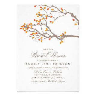 Blissful Branches Bridal Shower Invitation