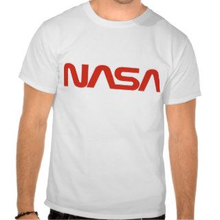 NASA Red Snake Logo LIGHT T Shirt