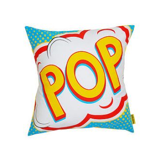 pop pop art cushion by coconutgrass