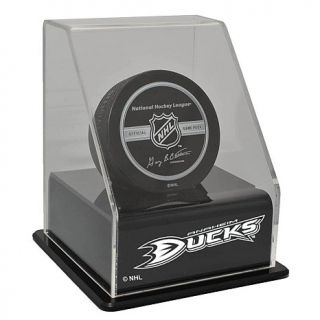 Anaheim Mighty Ducks NHL Single Hockey Puck Display Case