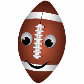 Football Graphic Character Cut Out