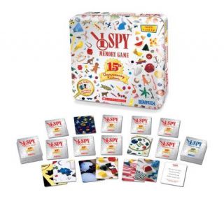 I Spy Memory Game   15th Anniversary Tin —