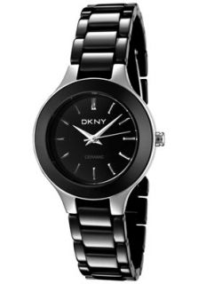 DKNY NY4887  Watches,Womens Black Dial Black Ceramic, Casual DKNY Quartz Watches