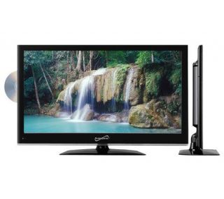SuperSonic 22 Widescreen LED HDTV with Built in DVD Player —