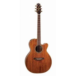 Takamine Pro Series EF508KC NEX All Koa Acoustic Electric Guitar, Natural with Case Musical Instruments
