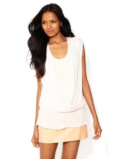 Draped Cross Over Knit Top by Tracy Reese