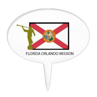 FLORIDA ORLANDO MISSION LDS CTR CAKE TOPPER
