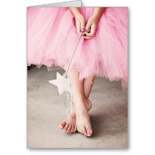 Ballerina Toes Birthday Greeting Cards