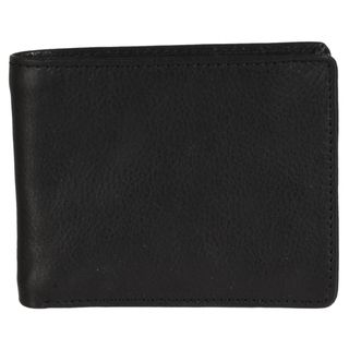 Marc New York Men's Black Slim Bi fold Leather Wallet Marc NY Men's Wallets
