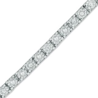diamond tennis bracelet in sterling silver orig $ 429 00 319