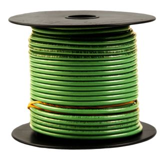 50 ft 12 AWG Stranded Green Copper THHN Wire (By the Roll)