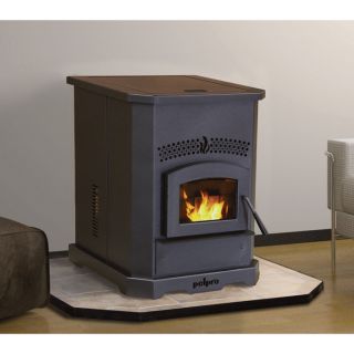 Pelpro Pellet Stove — 50,000 BTU, Model# HHPP2BDD-M