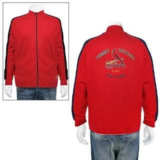 St. Louis Cardinals Knit Track Jacket by Tommy Bahama  Sports Fan Outerwear Jackets  Sports & Outdoors