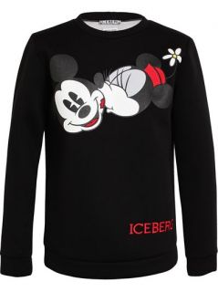 Iceberg Mickey And Minnie Mouse Neoprene Sweater