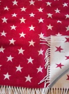 bronte festive star blanket sale by coast and country interiors