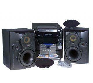 RCA 150 Watt Stereo System w/5 CD Changer, Dual Cassette & Surround Sound —