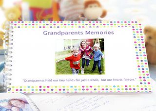 personalised grandparent album by amanda hancocks
