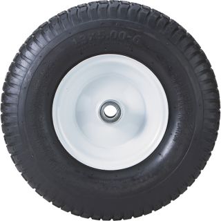 Marathon Tires Pneumatic Tire — 13in. x 5.00-6, Turf  Lawn Mower Wheels
