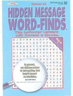 Hidden Message Word Finds (Volumes vary see sellers for vol#) Toys & Games