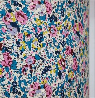 liberty claire aude fabric lampshade by quirk