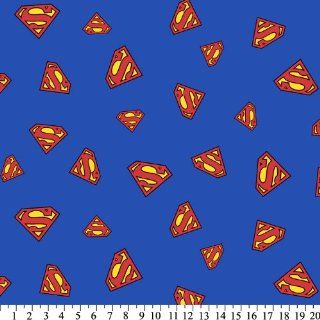Superman Shields Fleece Throw Blanket by Warner Brothers (Anti Pill)