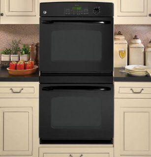 GE JTP35DPBB 30" Black Electric Double Wall Oven Kitchen & Dining