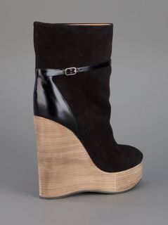 Chloé Platform Wedge Ankle Boot