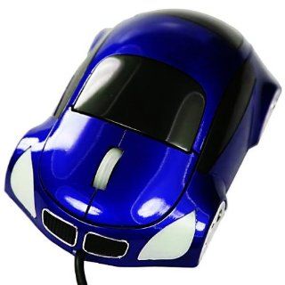 importer520 Car Shaped USB Optical Mouse   Blue Computers & Accessories