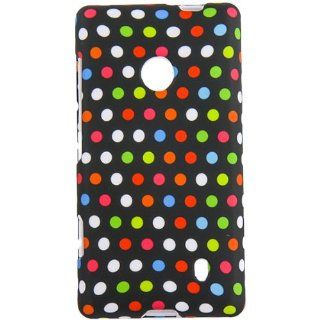 Color Dots 2 Protector Case for Nokia Lumia 521 Cell Phones & Accessories