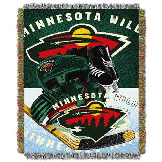 NHL Minnesota Wild Tapestry Throw Throws