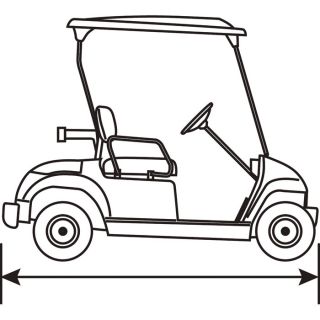 Classic Accessories Golf Cart Rain Cover  Golf Car Covers