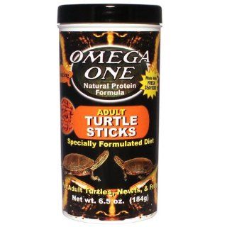Omega One Adult Turtle Sticks 6.5 oz  Aquatic Turtle Food 