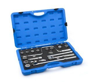 Armstrong 15 520 1/2 Inch Drive 12 Point Inch SAE Socket Set, 26 Piece    