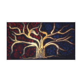 Tree of Knowledge Gallery Wrap Canvas