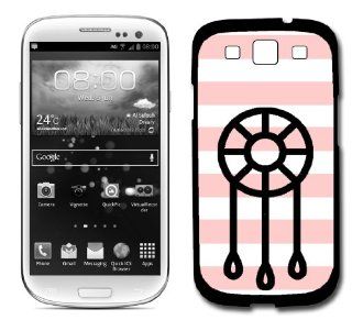 Dream Catcher Baby Pink Stripes Cute Hipster Samsung Galaxy S3 SIII i9300 Case Fits Samsung Galaxy S3 SIII i9300 Cell Phones & Accessories