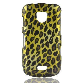 Talon Phone Case for Samsung i520 4G LTE   Leopard   Verizon   1 Pack   Case   Retail Packaging   Yellow, Gold, and Black Cell Phones & Accessories