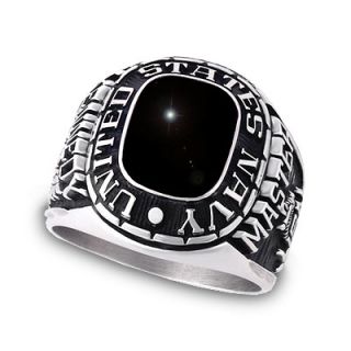 Mens Siladium® Apollo Onyx Military Ring by ArtCarved®   Zales