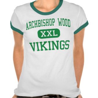 Archbishop Wood   Vikings   High   Warminster Tshirts