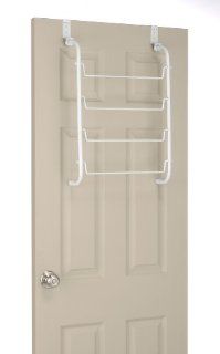 Whitmor 6023 529 Over The Door Towel Rack, White   Closet Storage And Organization System Attachments