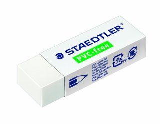 Staedtler PVC Free Eraser, 2 Each (525B20BK2)  Cube Erasers 