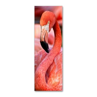 Flamingo Profile Card or Bookmark Business Card