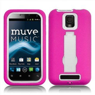 Pink ZTE Engage Rugged Case Full Protection   Otterbox Style 