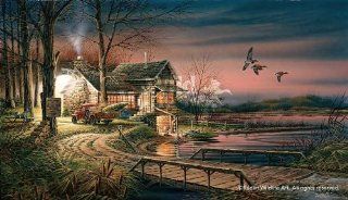 Hunter's Haven by Terry Redlin Artist Proof Print Limited Edition of 530 Signed & Numbered  
