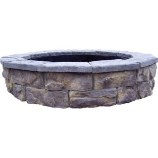 Natural Concrete Products Outdoor Firepit — Fossil Limestone, Model# FSFPL  Firepits   Patio Heaters